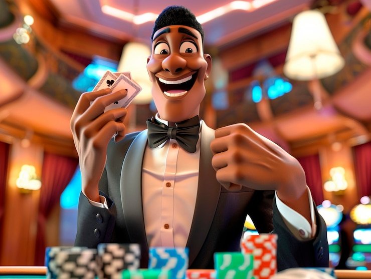Tampilan layar utama aplikasi pygame di ponsel Android menampilkan menu navigasi, saldo akun, dan daftar permainan live-dealer terbaru.